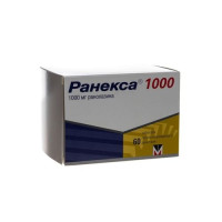 Ранекса таблетки пролонг. п.п.о. 1000мг N60