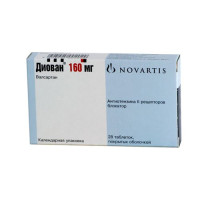 Диован таблетки п.п.о. 160мг N28
