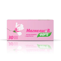 Магнелис B6 форте таблетки 100мг+10мг N30