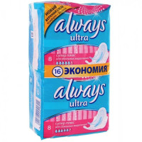 Прокладки Always ультра супер плюс N16