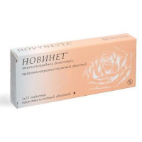 Новинет таблетки п.п.о. N21