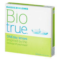 Линзы контактные однодневные Био Тру уан дэй/Bio true one day №90 /-1,00