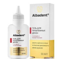 Альбадент Гель для проблемных десен с мумие и неовитином 55мл