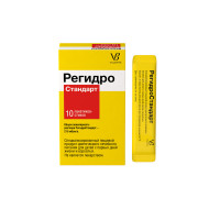 РегидроСтандарт порошок для приготовления раствора для приема внутрь для взрослых и детей с первых дней жизни 4,36г№10 саше