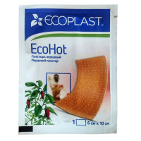 Ecoplast Пластырь перцовый EcoHot 6х10см