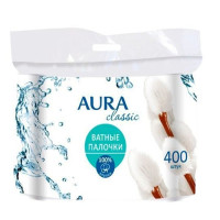 Aura Ватные палочки N400 пакет