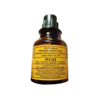 Йод раствор для наружного применения спиртовой 5% 10мл N1 фл Флора Кавказа