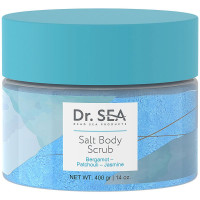 Dr.Sea Скраб солевой для тела бергамот, пачули, жасмин 400г