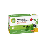 Комплекс экстрактов Женьшеня, Элеутерококка и зеленого чая капсулы 400мг N30