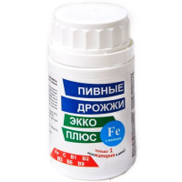 Дрожжи Пивные c Железом таблетки 0,45г N100