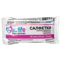 Салфетка стерильная марлевая двухслойная 16х14см №10 Evers Life