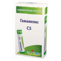 Гамамелис С5 гранулы гомеопатические 4г