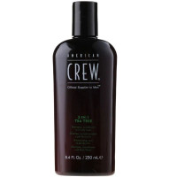 American Crew Tea Tree 3-in-1 Средство 3в1 Шампунь, Кондиционер и Гель для душа Чайное дерево 250мл