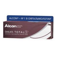 ALCON DAILIES TOTAL Линзы контактные  однодневные водоградиентные -4,50 N30