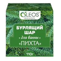 Шар бурлящий для ванн Пихта 110г Олеос