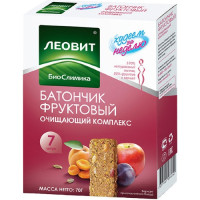 Худеем за неделю батончик фруктовый очищающий комплекс №7