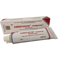 Амбениум-Тривиум мазь для наружного применения 5% 30г