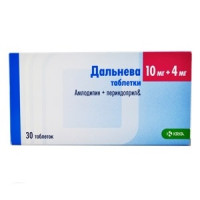 Дальнева таблетки 10мг+ 4мг N30