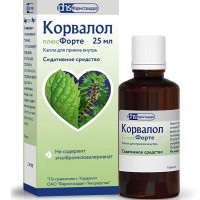 Корвалол плюс Форте капли 25мл Фармстандарт