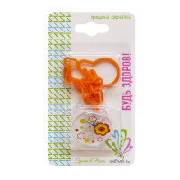 Будь здоров Прищепка-держатель для соски-пустышки /1001/