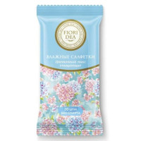 Фьери Дея Салфетки влажные Цветочный микс №20