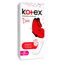 Kotex Прокладки ежедневные Део ультратонкие ароматизированные N20