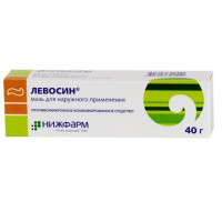 Левосин мазь д/наружн применения 40г N1 туба
