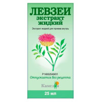 Левзеи экстракт жидкий для приема внутрь 25мл Камелия
