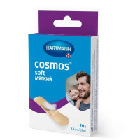 Космос Soft Пластырь нестерильный 1,9х7,2см №20