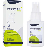 МестаМидин-сенс Daily раствор для местного и наружного применения 50мл флакон с распылительным устройством