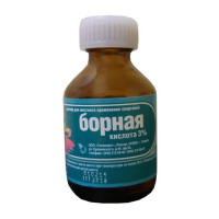 Борная кислота раствор 3% 25мл