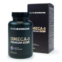 Ultrabalance Омега-3 жирные кислоты высокой концентрации капсулы 1620мг N90