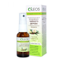 Oleos Масло австралийского Чайного дерева с маслом эвкалипта природный антисептик 30мл спрей
