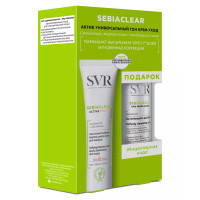 SVR Себиаклир Актив Набор крем - уход универсальный тон 40мл + мицеллярная вода 75мл