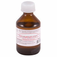 Муравьиный спирт раствор для наружного применения спиртовой 1,4% 50мл Ивановская фф