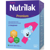 Нутрилак Premium+ 1 смесь молочная сухая адаптированная начальная 600г