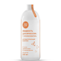 Вотердент жидкость для ирригатора + ополаскиватель-уход антибактериальный комплекс 500 мл