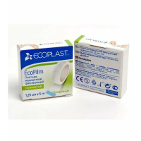 Ecoplast Пластырь фиксирующий полимерный Ecofilm Plus 1,25см X 5м
