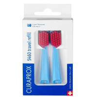 Curaprox Щетки зубные сменные CS5460 для дорожного набора Be You синие N2