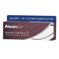 Линзы контактные ALCON DAILIES TOTAL однодневные водоградиентные -9,00 N30