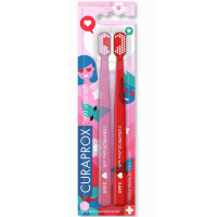 Curaprox щетки зубные ультрамягкие набор Duo Love №2 2021