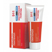 911 Экстренная помощь Пантенол крем для тела 75мл