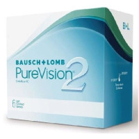 Линзы контактные Bausch & Lomb pure vision 2 BALAFILCON A N6 /-0,75