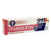 911 Травмалгон при болях в спине и травмах гель д/тела 100мл N1 туба