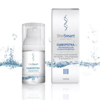Shesmart Сыворотка концентрированная увлажняющая с гиалуроновой к-той пептидами ниацинамидом и витамином Е 30мл