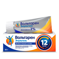Вольтарен Эмульгель гель для наружного применения 2% 30г туба