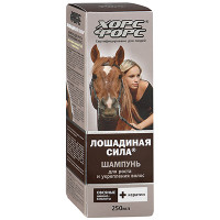 Лошадиная Сила Шампунь для роста и укрепления волос с кератином на основе экстракта Овса 250 мл