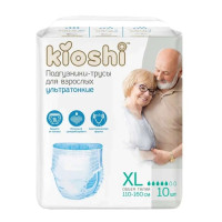 Kioshi Трусы-подгузники для взрослых бумажные XL N10