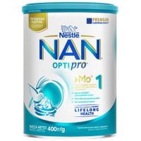 НАН 1 Optipro молочная смесь (0-6 месяцев) 400г