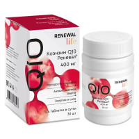 Коэнзим Q10 400мг Реневал таблетки п.п.о. 1355мг N30